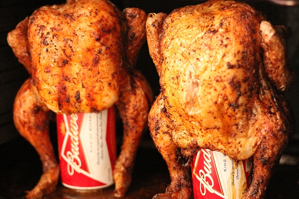Beer-Butt Chicken