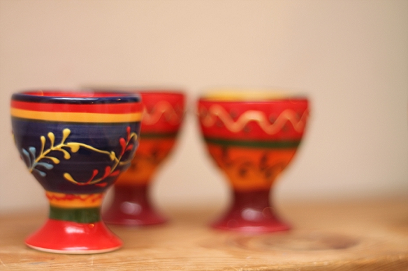 Colourful Ceramic Egg Cups