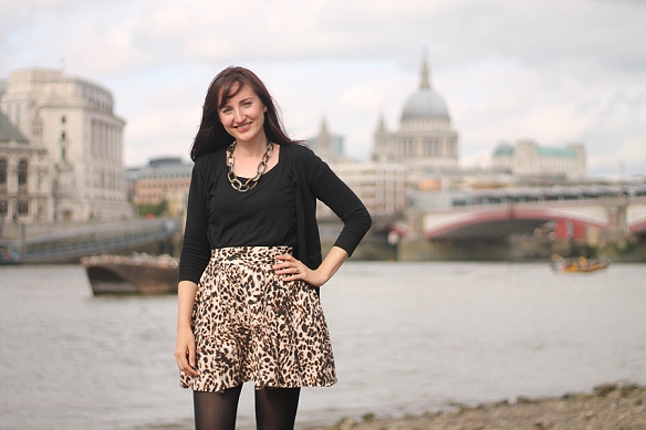 Franky with St Paul's Cathedral