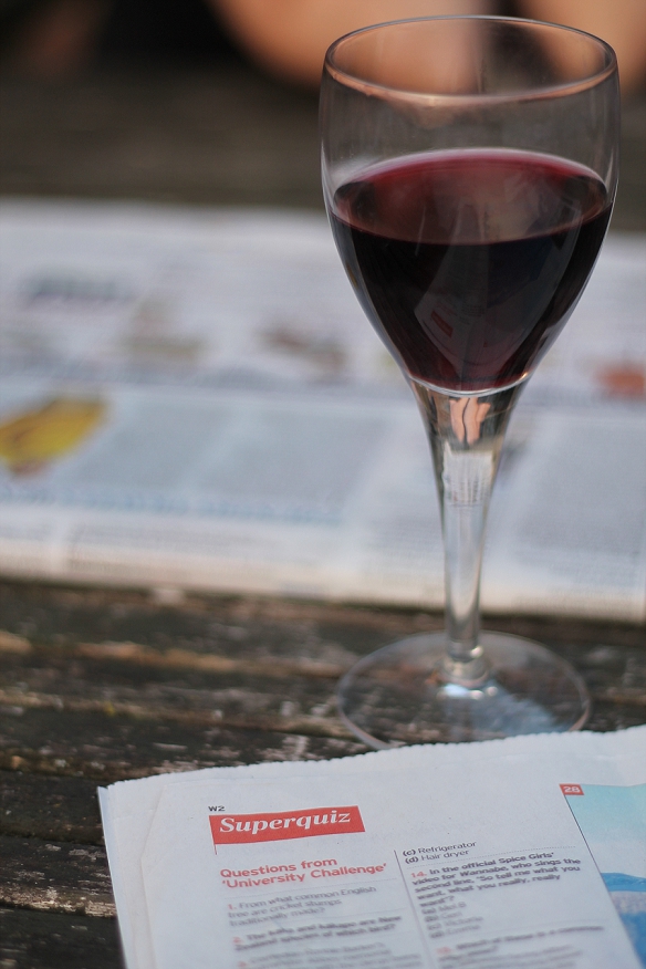 Red Wine and the Telegraph Quiz