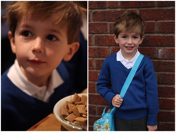 Jesse First Day of School