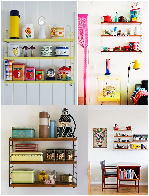 Vintage String Shelving