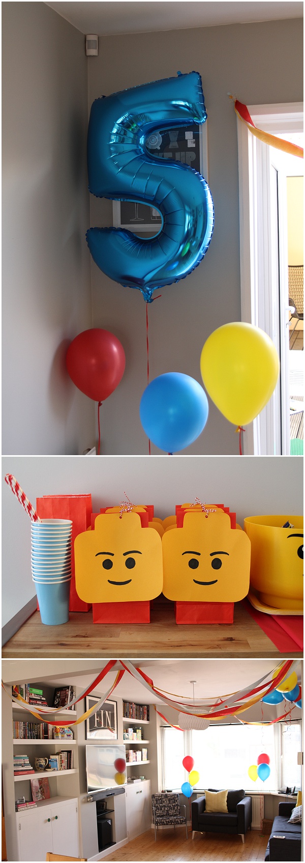 Lego Party 5th Birthday