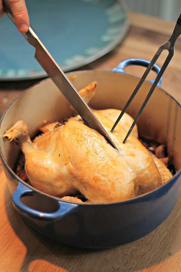 Chicken with 100 cloves of garlic