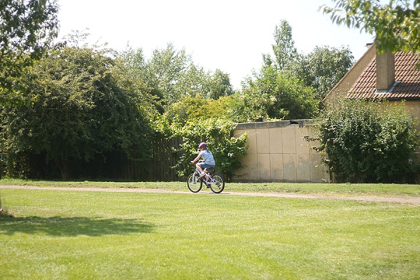 Love Audrey Weekend Izzy Riding Bike