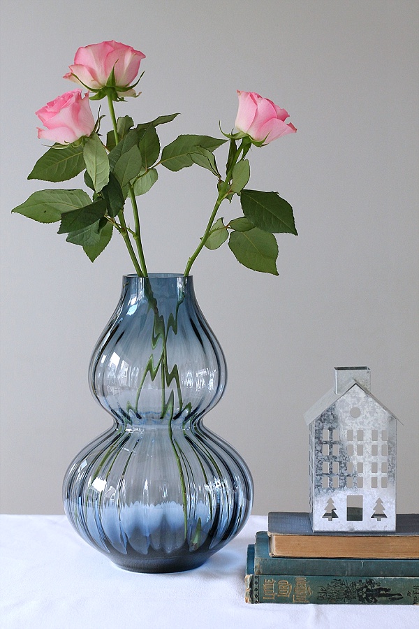 Dartington Crystal Gourd Vase