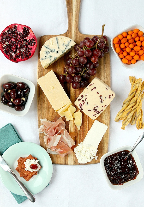 The Perfect Cheese Board and a John Lewis Christmas Hamper