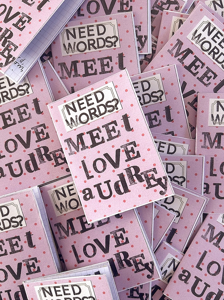 Adventures in Analogue Marketing – My Mini Zine Business Card